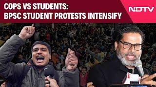 BPSC Protests News | Students, Cops Clash In Bihar Over Exam, Case Filed Against Prashant Kishor