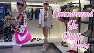 Crossdressed in Public: MTF Crossdresser Anastasia Goes Shopping at Richmond Centre Mall