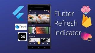 Flutter Refresh-Indicator With List View