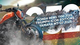 Мотоновости - обновление Honda Rebel 1100, Transalp и Yamaha MT-07, новый RE Bear 650 и другое