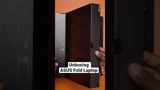 Unboxing ASUS fold laptop. Watch till the end #unboxing #unboxingvideo