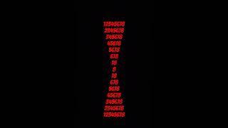 12345678 Challenge