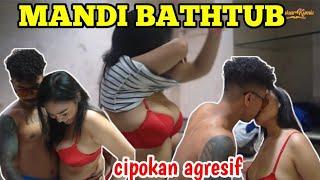 KAISAR KUMIS MANDI SU$U SAMBIL CIPOKAN  #subscribe #share #like