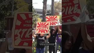 Taco Bell Workers Near USC Strike Over Safety Concerns