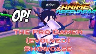 The Pro Gamer Evolved Showcase Anime Defenders