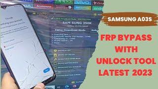 Samsung a03s (sm-a037f) frp unlock by unlock tool android 12,13 latest security 2023