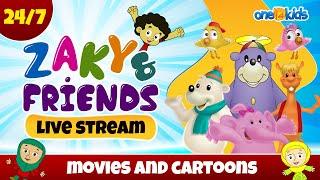 24/7 Live Zaky & Friends Movies & Cartoons 