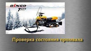 Irbis Dingo T125. Проверка состояния промвала