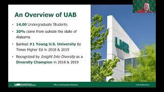 The University of Alabama at Birmingham Virtual Visit