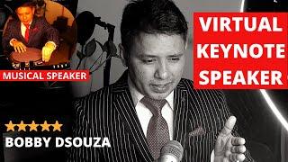 Virtual keynote Speaker | Demo Reel | Virtual Musical Speaker | Keynote speaker