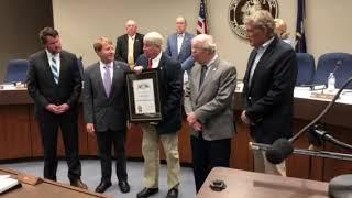 Magistrate honored