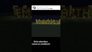 EmberParth #minecraft #shorts #minecraftshorts #minecraftbuildingtutorial  #shortsfeed