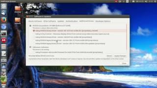 Install video card driver in Ubuntu 16.04