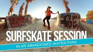 Surfskate Session in an Abandoned Water Park with Shannon Zirkle