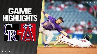 Rockies vs. Angels Game Highlights (7/31/24) | MLB Highlights