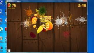 Fruit Ninja HD for PC - Gameplay