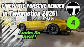 Twinmotion 2025  Sports Car Garage Render | Real or CGI? #4