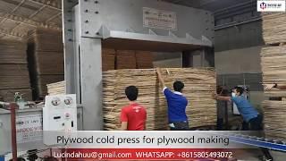 Hydraulic Cold Press Machine for Plywood Veneer China -Shandong MINGHUNG