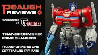 Video Review: Transformers: ONE - Prime Changers OPTIMUS PRIME