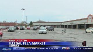 Flea market in Sheffield comes under fire