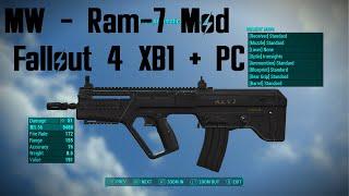 MW - Ram-7 Mod Fallout 4 Xbox One (XB1) + PC Mod #Fallout4 #Fallout4Mods #MWRam-7