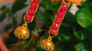 handmade earring#handmadejewellery #earringsdesign #diyjewellerymaking #world #diy #shorts #madebyme
