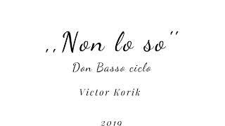 Victor Korik - Non lo so