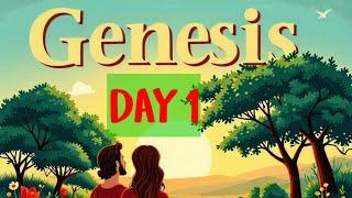 BIBLE ENGLISH / GENESIS 1~4 , The Creation ~ Cain and Abel // Day1