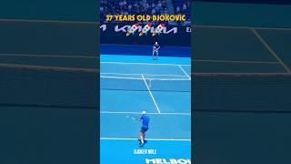  37 years old Novak Djokovic