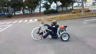 Motorized Drift Trike 2015 BigWheel First Ride Bad Day