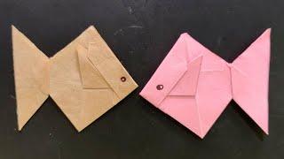 How to make Paper Fish | Paper Fish Making | Easy Origami Fish Tutorial | Origami Fish