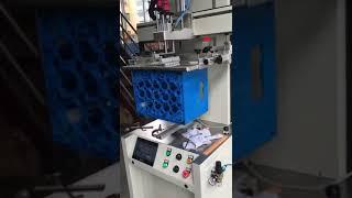 crates two sides screen printing machine