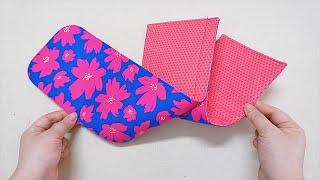 WOW! So Fast and Easy  How To Make A Cell Phone Bag