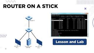 Router on a Stick - Lesson and Lab