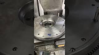 Flywheel Redrill. Adding the 6th hole AMC 401/Ford Metric trans