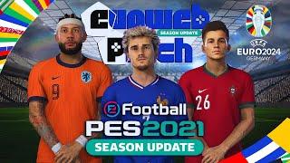 PATCH PES 2021 ATUALIZADO TEMPORADA 24/25 COM FACES E UNIFORMES E TRANSFERÊNCIAS | EVOWEB PATCH 3.0