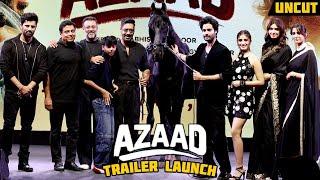 UNCUT - Azaad | Official Trailer Launch | Ajay Devgn, Rasha Thadani, Aaman Devgan, Diana Penty