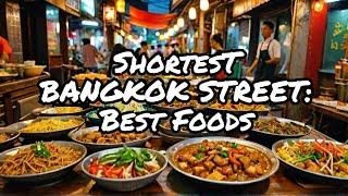 5 BEST THAI FOOD Spots in One Tiny Street You Won't Believe!