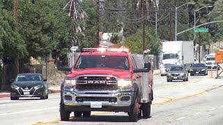 LACoFD Squad 187 Responding Code 3