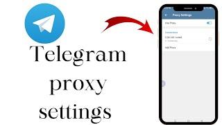 How we can set proxy on telegram||proxy setting on Telegram easy guide 2024