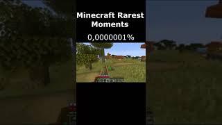 Minecraft Rarest Moments0,00000001% #shorts #minecraftraremoments #minecraftseeds #gaming #fyp