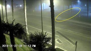 Ghostly Shadow on Security CAM  Negative Orb