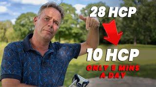 Lower Your Golf Handicap in 5 Minutes a Day