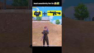 Best 3x Zero Recoil Sensitivity after Update #pubgmobile #mrijazplays #pubgtips #tipsandtricks