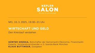 Kepler Salon: WIRTSCHAFT & GELD