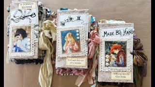 Renoir Stitching themed Junk Journals