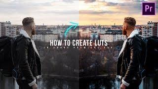 How to create your own LUT in Premiere Pro