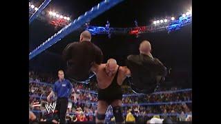 Big Show cleans house after JBL vs. Kurt Angle title match (WWE SmackDown!) HD | 2004