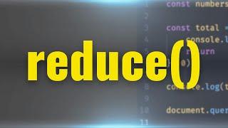 Reduce Javascript method  - Simple Explanation for beginners