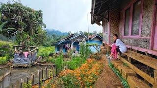 BETAH BANGET !! SUASANA SORE HARI INI DI PERKAMPUNGAN DI PEGUNUNGAN PELOSOK GARUT